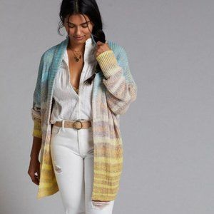 Pilcro and the Letterpress Technicolour Dream Cardigan Sweater XS
